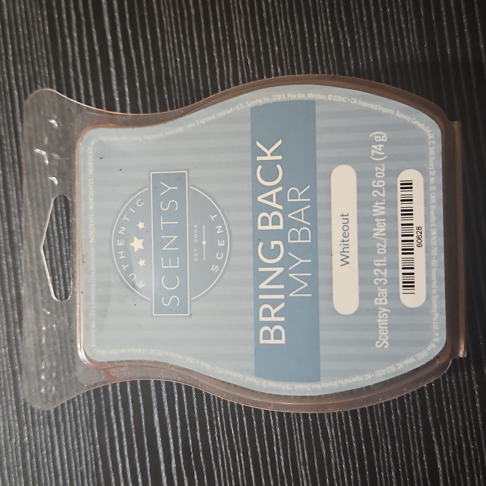 Whiteout Scentsy wax